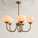 lustre moderne en verre pour décoration intérieure enfant