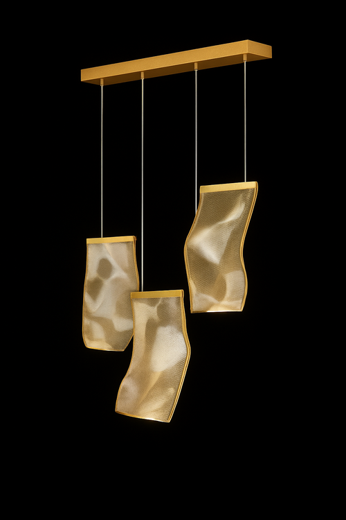 lustre moderne led pour duplex escalier bar et magasin de vêtements - vue 12 sur 15
