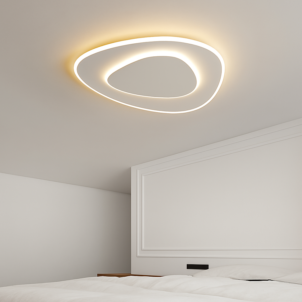 lustre moderne à leds pour décoration intérieure élégante et tendance - vue 6 sur 23