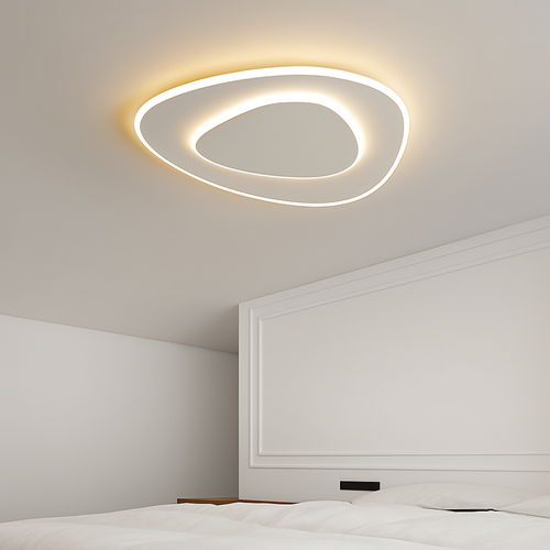 lustre moderne à leds pour décoration intérieure élégante et tendance - vue 7 sur 23