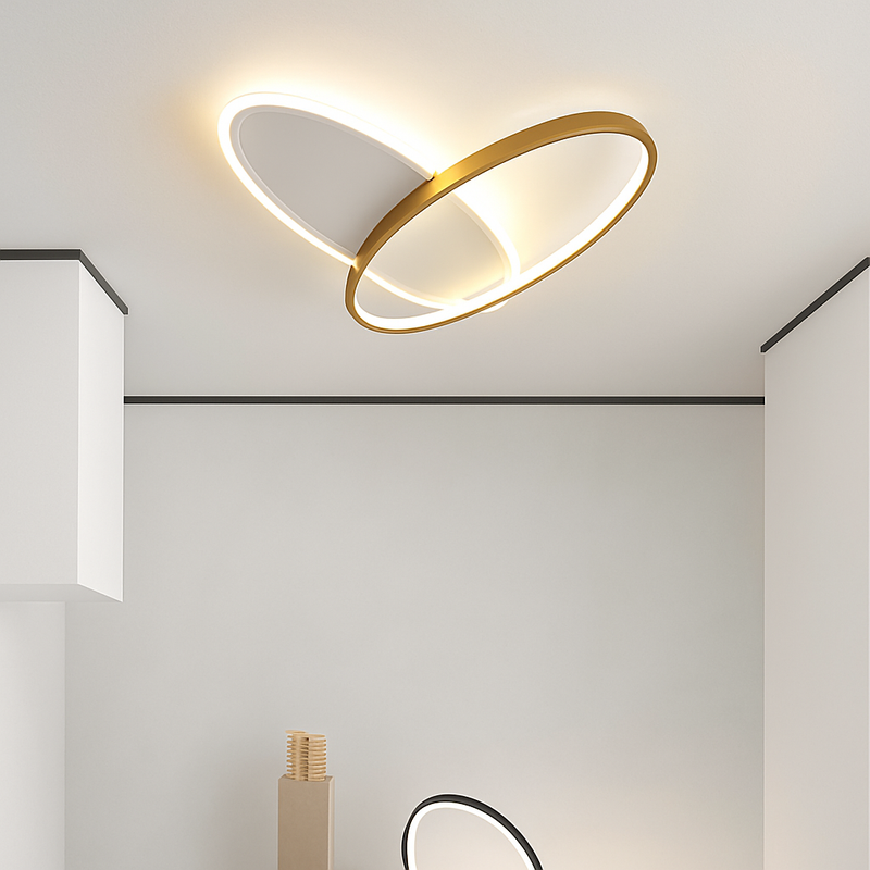lustre moderne à leds pour intérieur décoratif