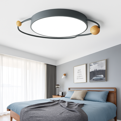 lustre moderne à leds pour intérieur décoratif - vue 3 sur 12