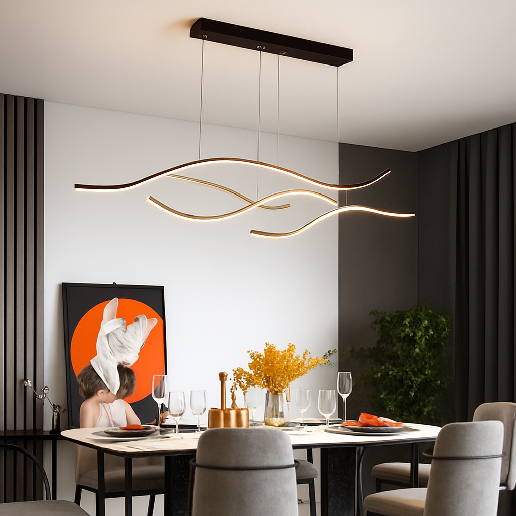 lustre moderne minimaliste pour intérieur - vue 3 sur 11