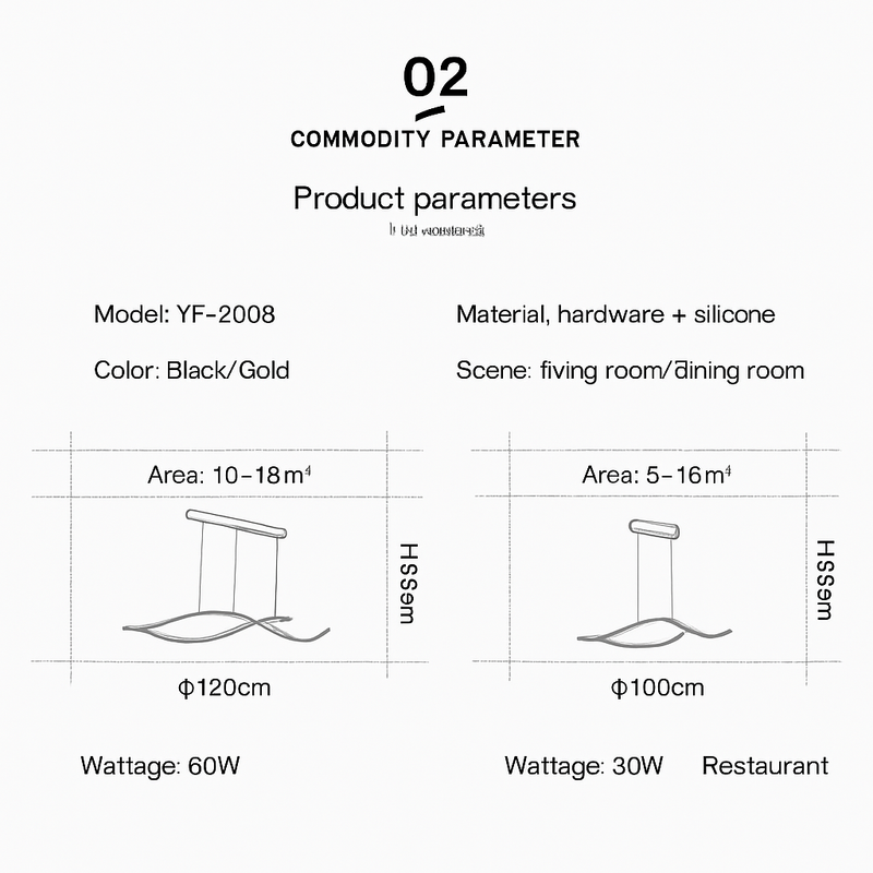 lustre moderne minimaliste avec télécommande pour intérieur
