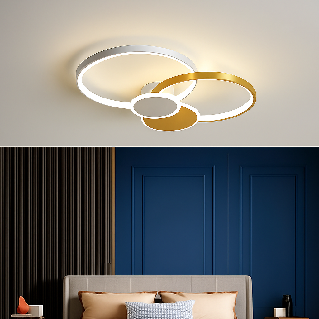 lustre moderne pour éclairage intérieur design élégant et luxueux - vue 6 sur 14