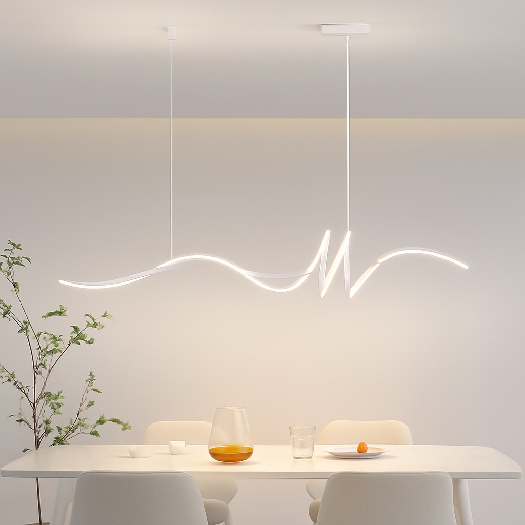 lustre moderne simple striptips pour intérieur luminaire - vue 3 sur 6