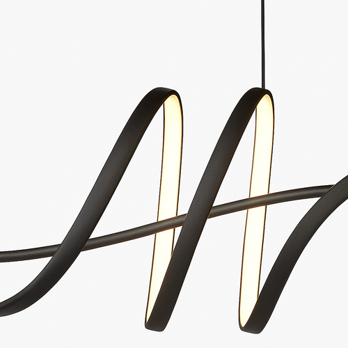lustre moderne simple striptips pour intérieur luminaire - vue 6 sur 6