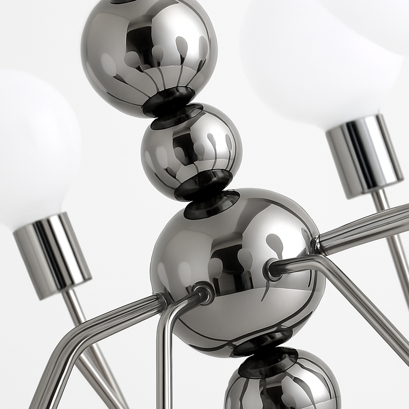 lustre nordique en métal pour décoration intérieure suspendue