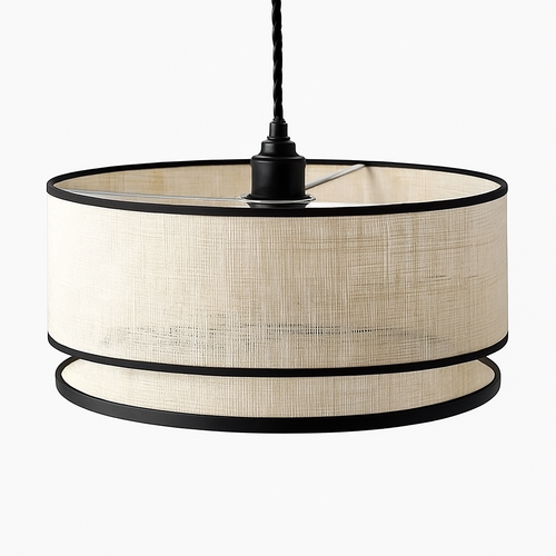 lustre nordique en tissu pour décoration intérieure moderne - vue 6 sur 9