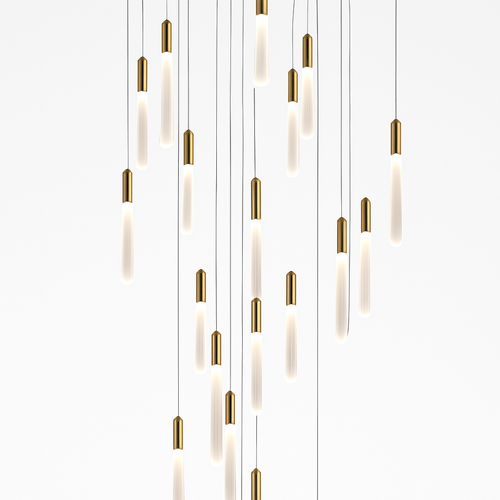 lustre nordique minimaliste design penthouse villa