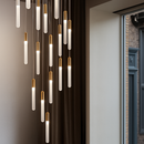 lustre nordique minimaliste design penthouse villa
