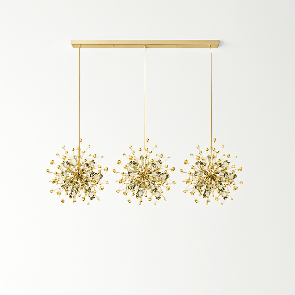lustre nordique moderne avec lumières led pour décoration intérieure - vue 18 sur 18