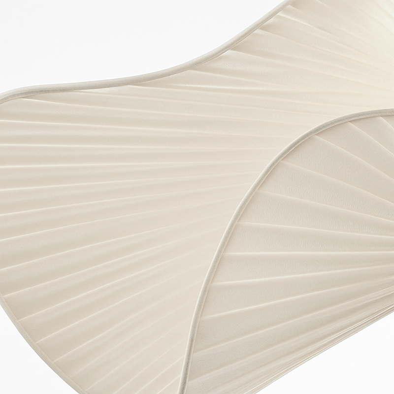 lustre nordique vintage en tissu pour un éclairage suspendu élégant