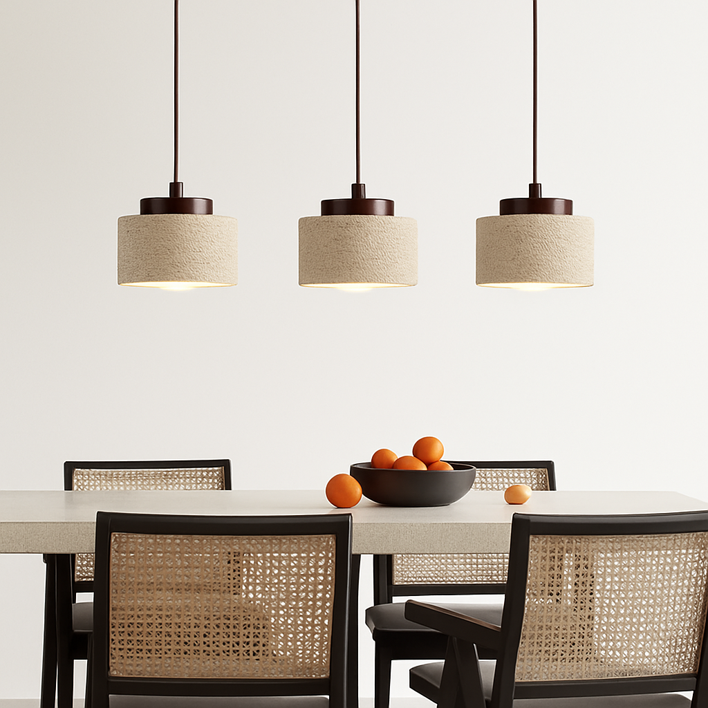 lustre rétro en pierre de grotte pour décoration intérieure - vue 5 sur 10