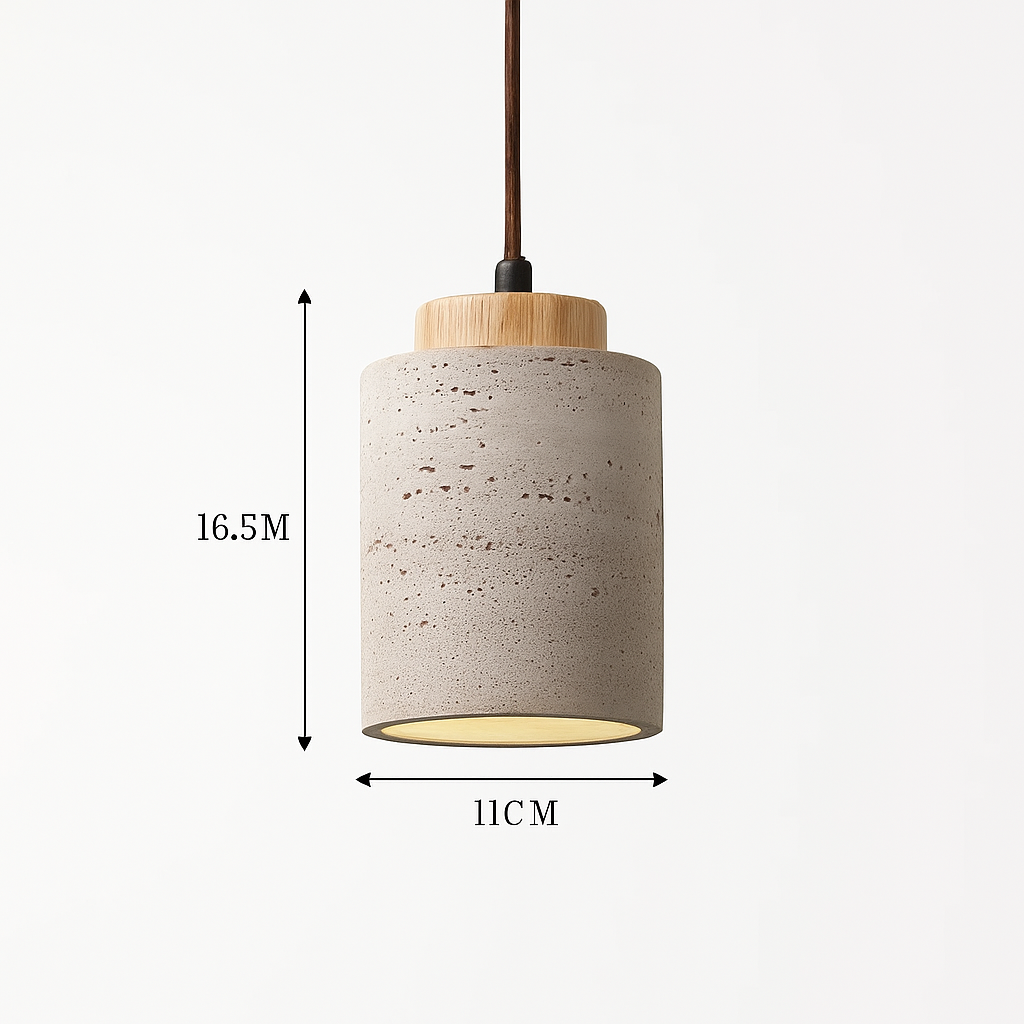 lustre rétro en pierre de grotte pour décoration intérieure - vue 9 sur 10