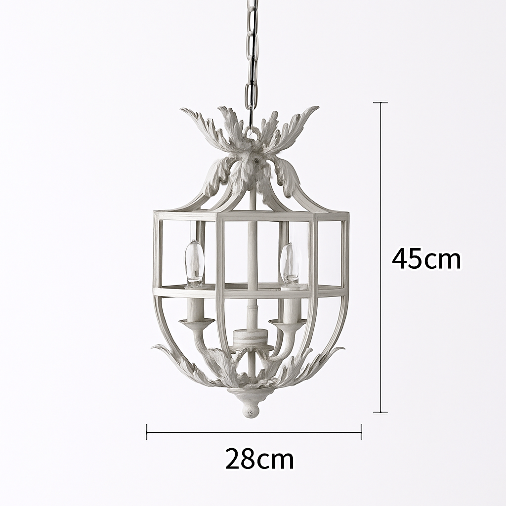 lustre style loft américain vintage en fer nordique rural