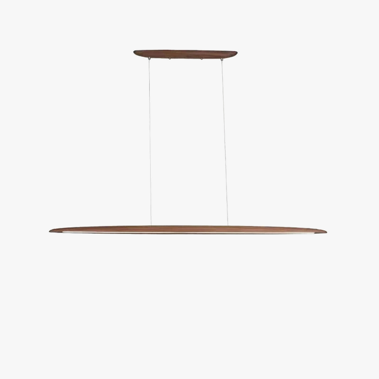 lustre suspendu en bois design tendance dimmable pour intérieur moderne
