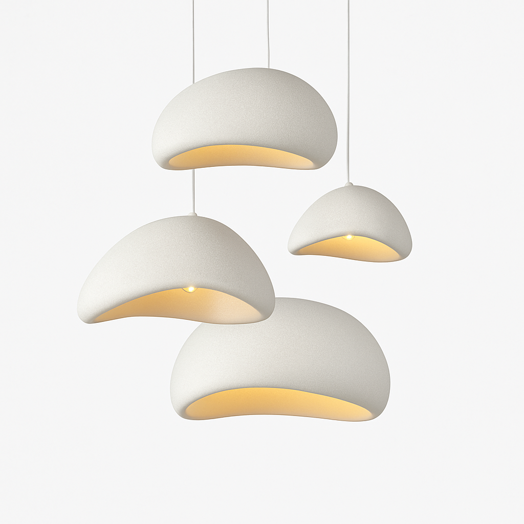 lustre suspendu moderne japonais fait main pour intérieur et café - vue 6 sur 27