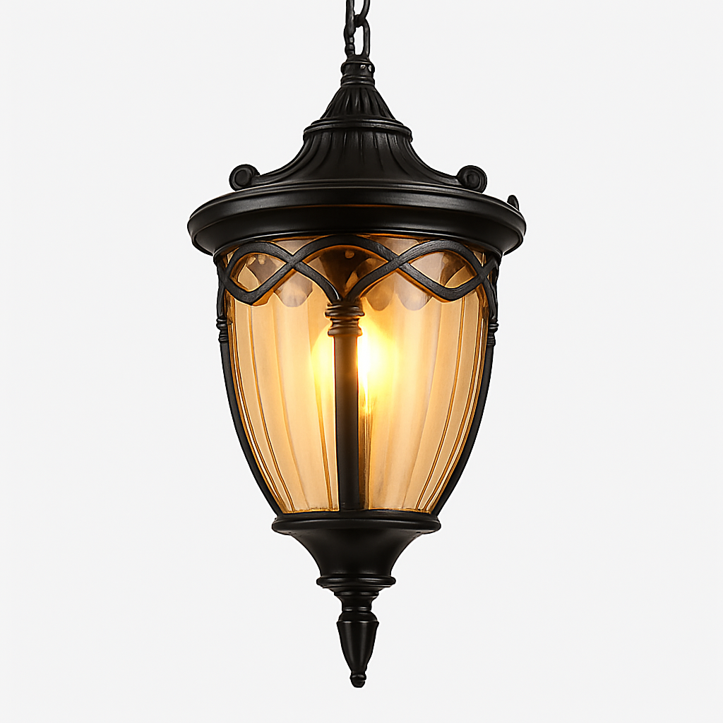 lustre étanche pour balcon extérieur et jardin décoratif - vue 10 sur 10
