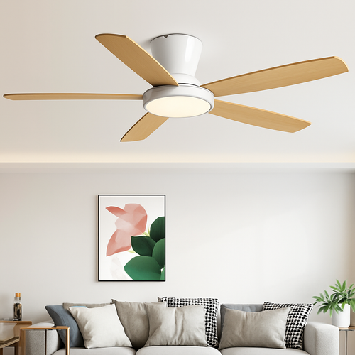 lustre ventilateur silencieux avec télécommande pour un confort optimal - vue 2 sur 13