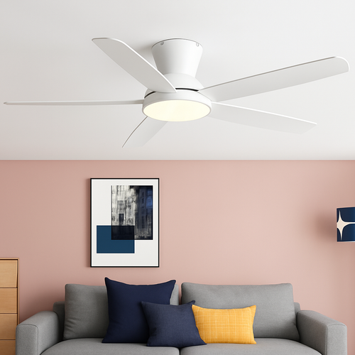 lustre ventilateur silencieux avec télécommande pour un confort optimal - vue 4 sur 13