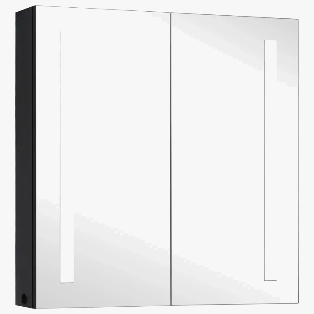 meuble moderne avec éclairage intégré pour rangement élégant