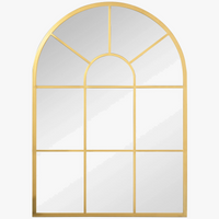 miroir décoratif mural en métal style moderne pour intérieur