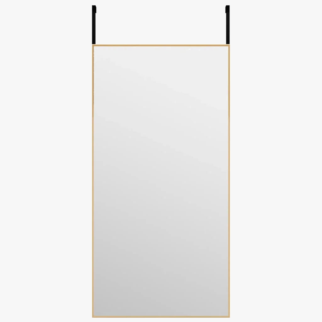 miroir de porte décoratif en verre et aluminium