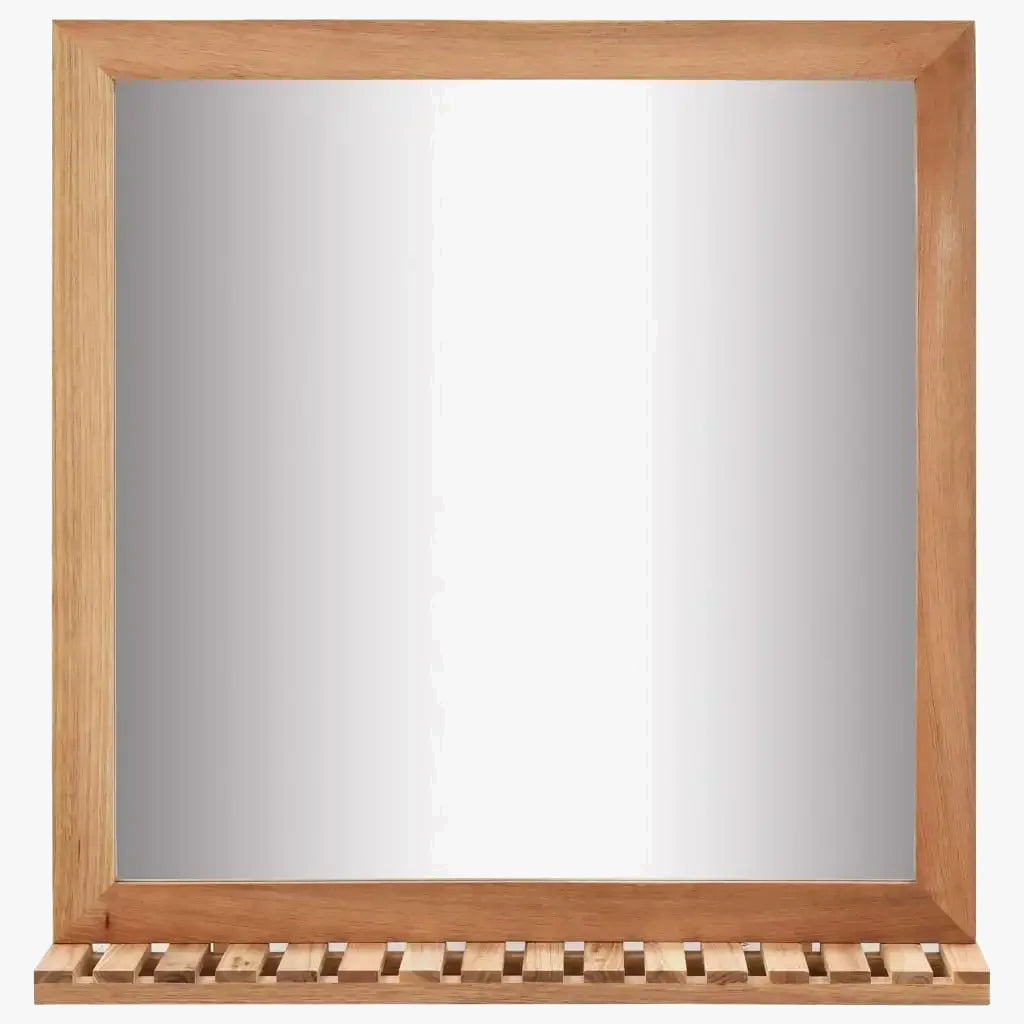 miroir en bois de noyer massif pour décoration intérieure