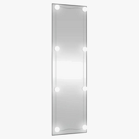 miroir mural avec éclairage led pour décoration intérieure