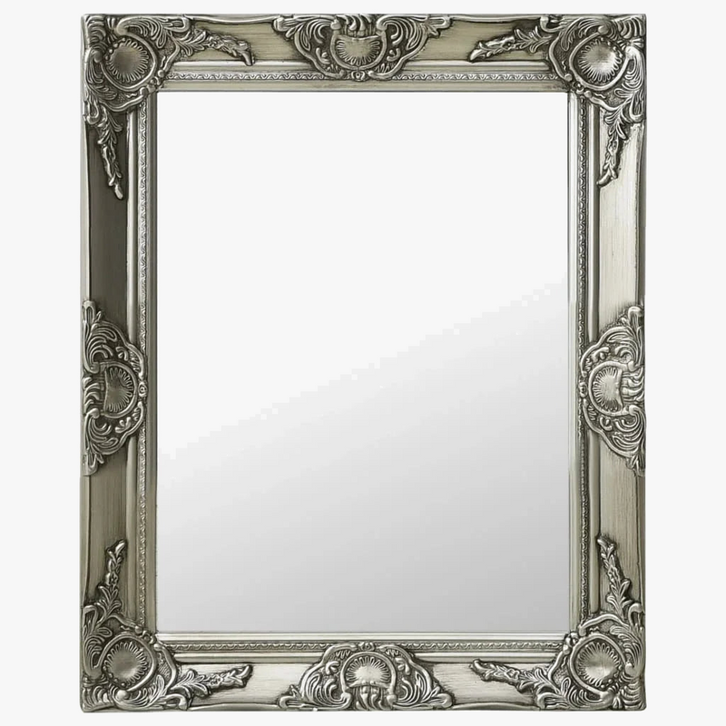Léon - Miroir verrière style industriel 90x120 - Couleur - Argent Léon - Miroir verrière style industriel 90x120 - Couleur - Argent