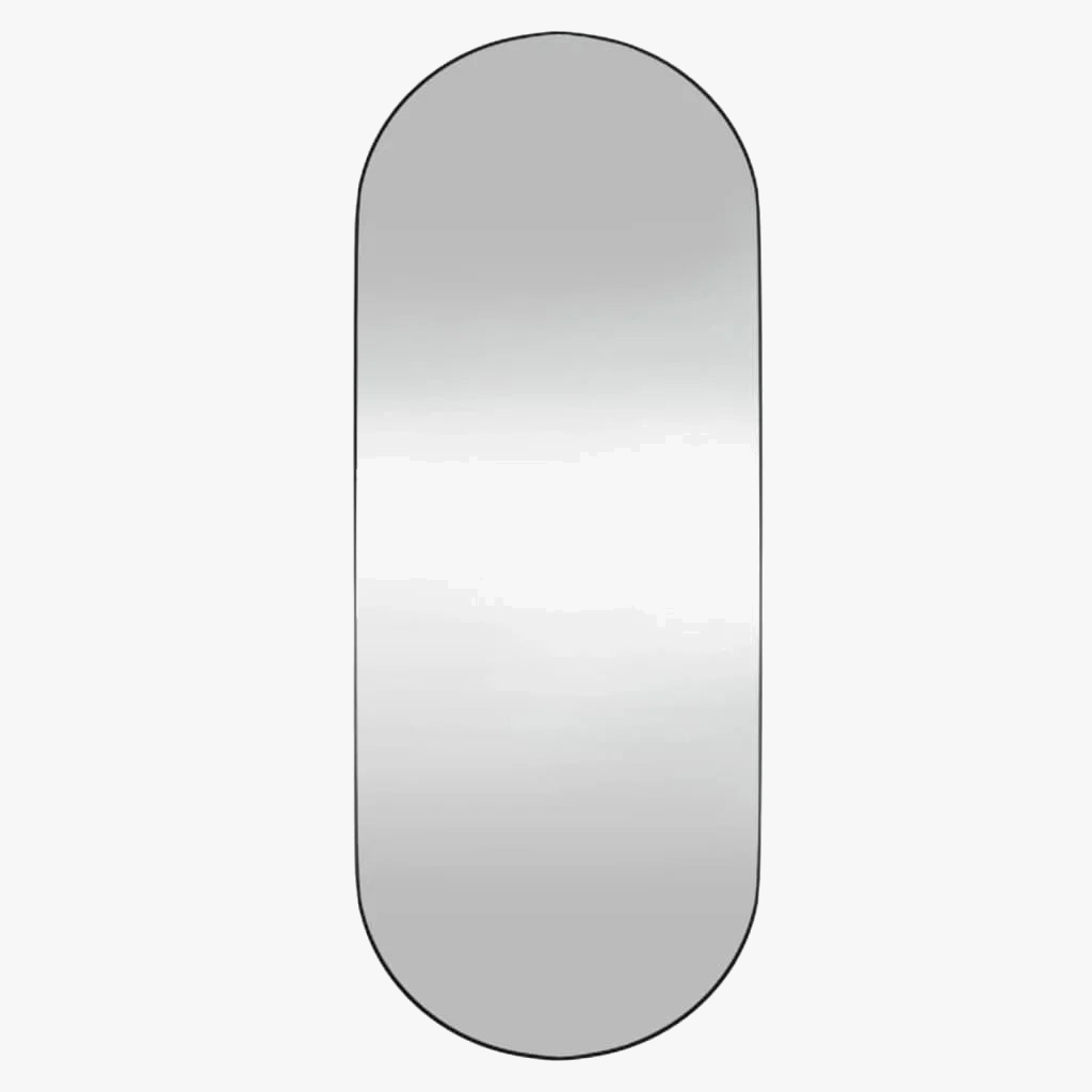 miroir mural ovale en verre pour décoration intérieure