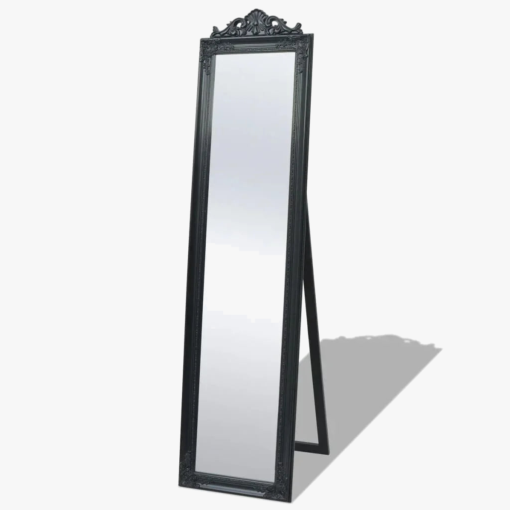 miroir sur pied style baroque pour décoration intérieure
