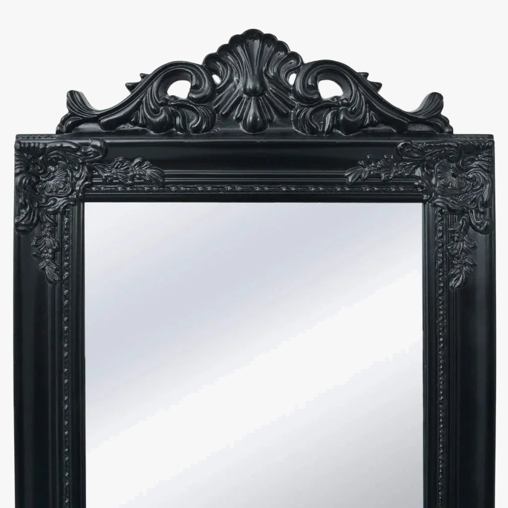 miroir sur pied style baroque pour décoration intérieure