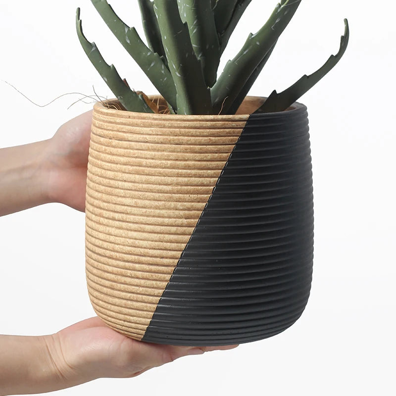 moule en silicone pour pots de fleurs en béton