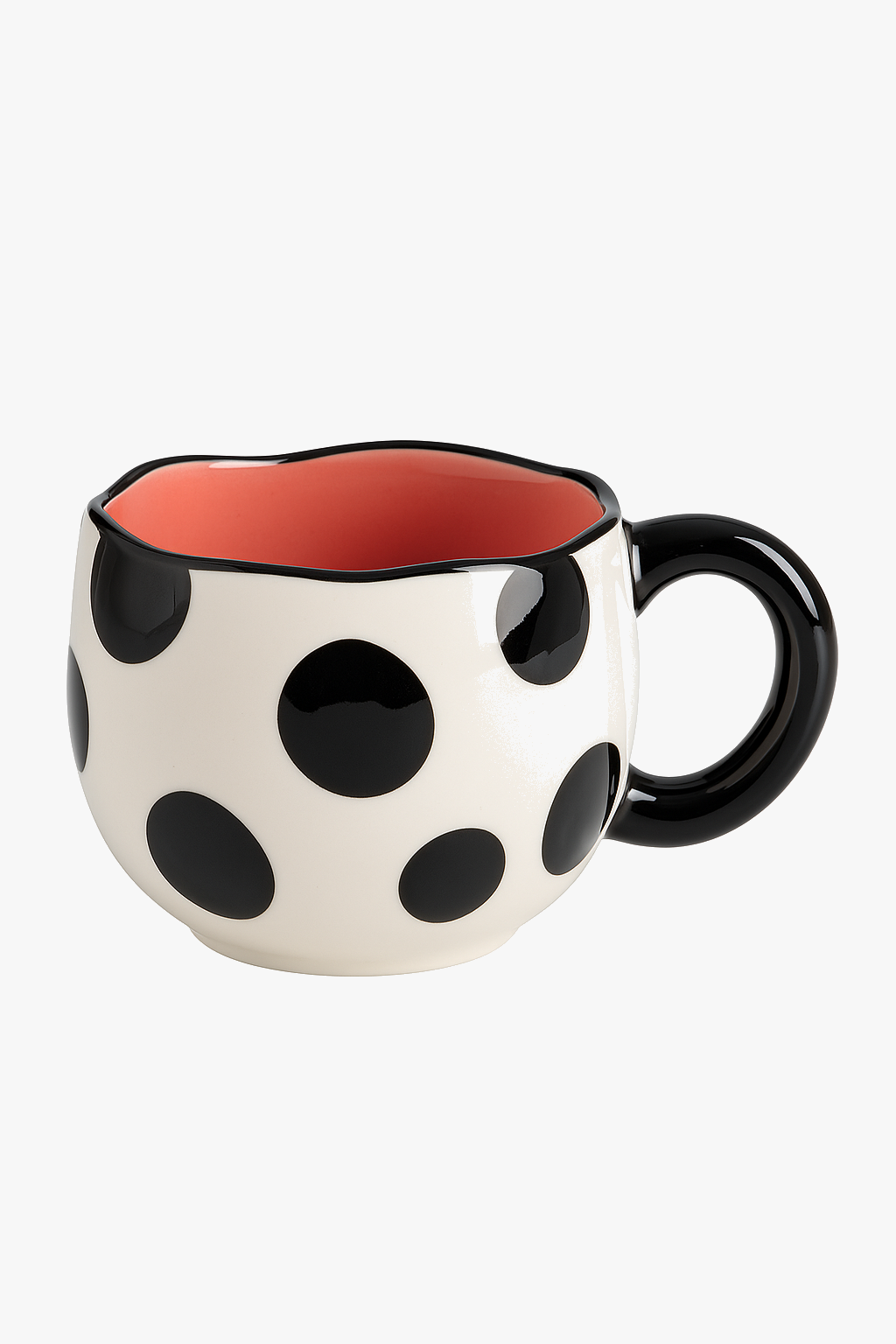 Mug céramique motif irrégulier style coréen mignon