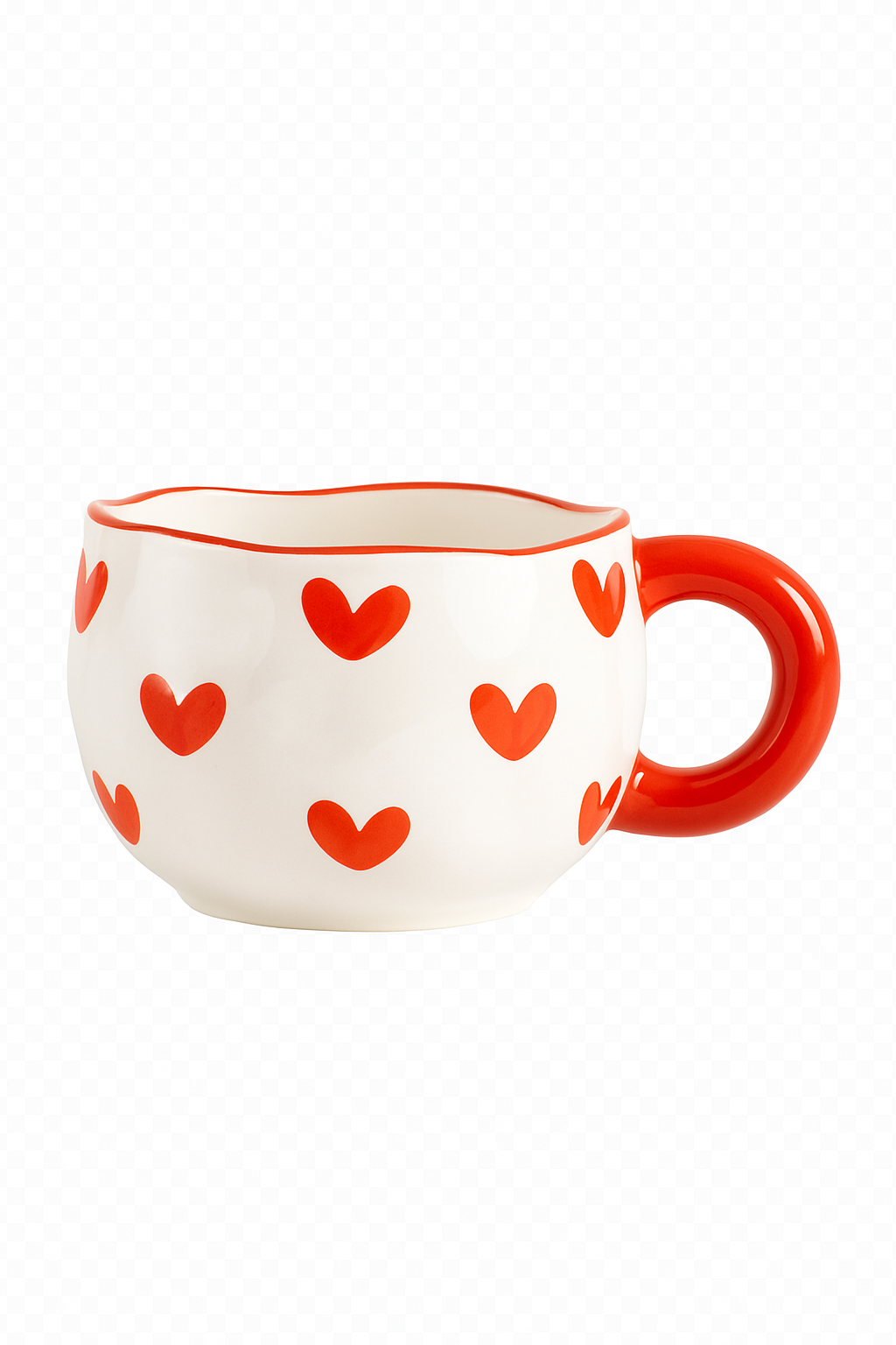 Mug ceramique style coreen irregulier original 300 ml