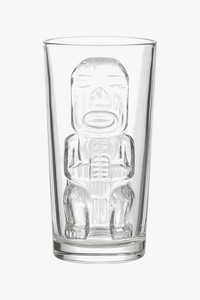 Mug tiki verre transparent style bar cocktail