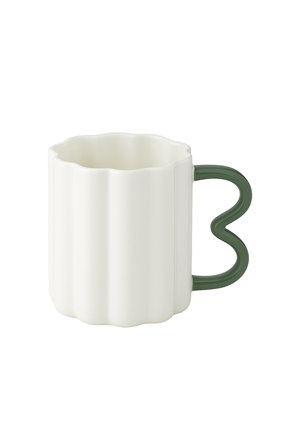 Mug verre borosilicate style coréen minimaliste 380ml