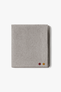 Nappe coton lin imperméable unie pour table repas