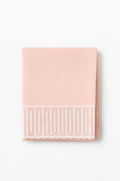 Nappe dentelle style francais motif pluie etoiles decorative