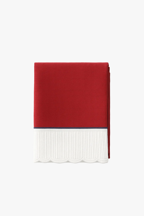 Nappe dentelle style français motif pluie etoiles table