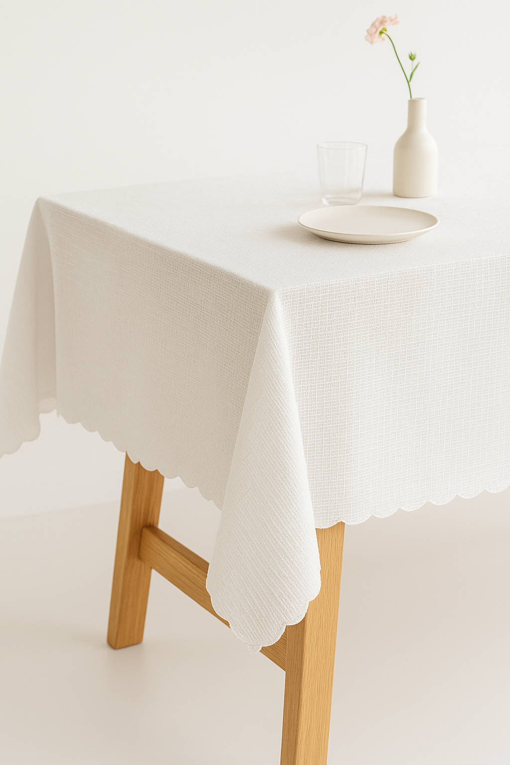 Nappe en dentelle style champetre impermeable table cuisine