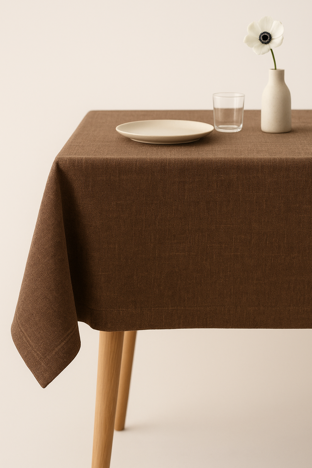 Nappe imperméable tissu style campagnard anti tache infroissable