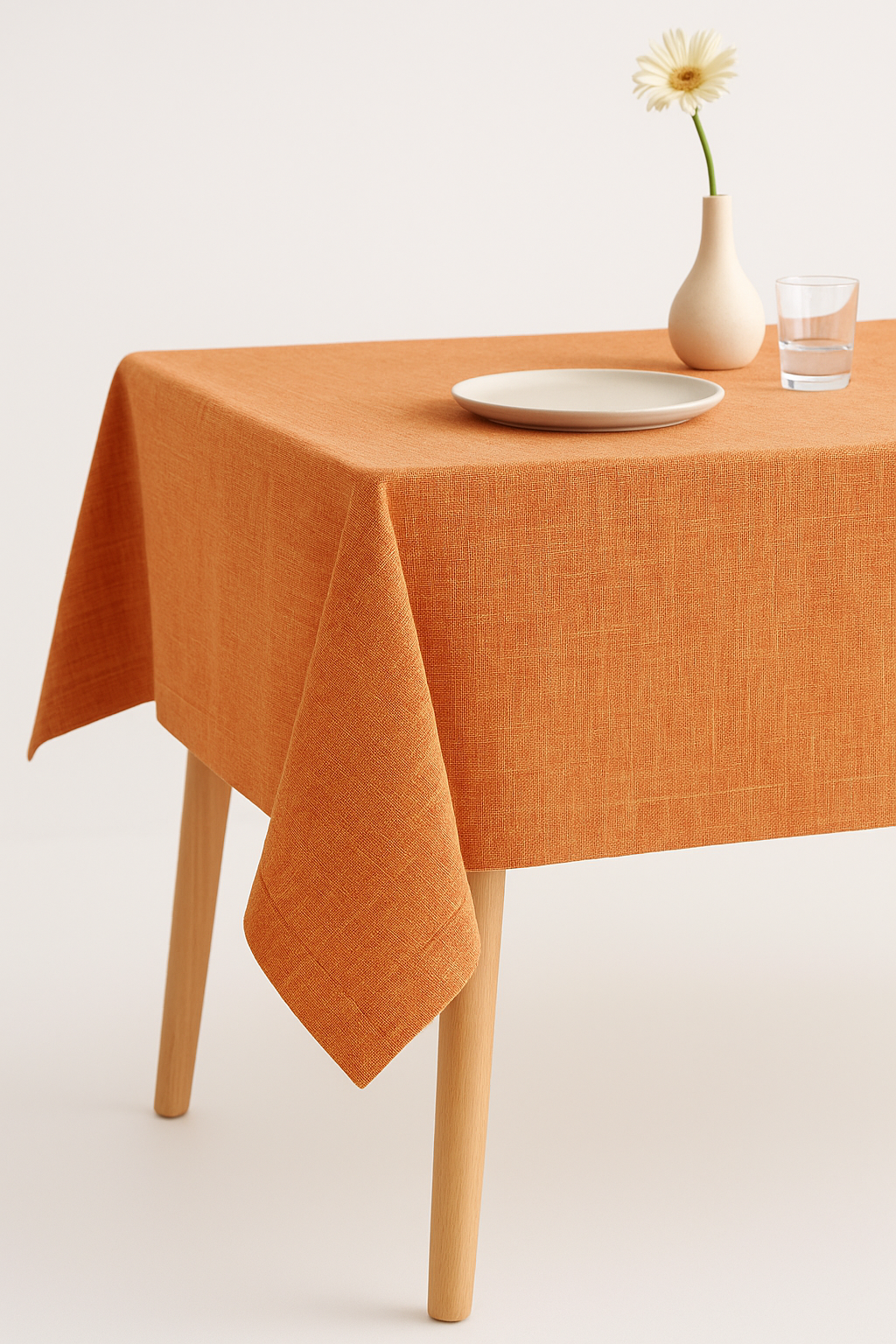 Nappe lavable style japonais polyester pour table repas - vue 3 sur 2