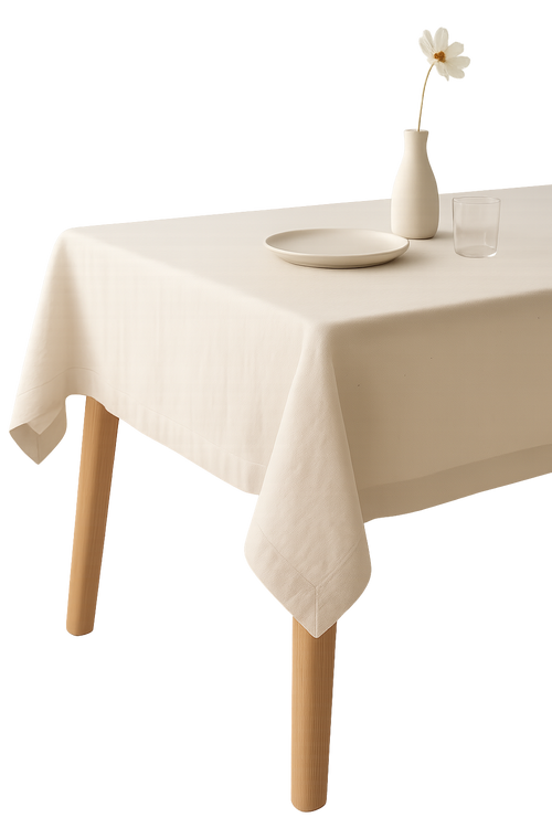 Nappe style campagne nordique tissu polyester pour table