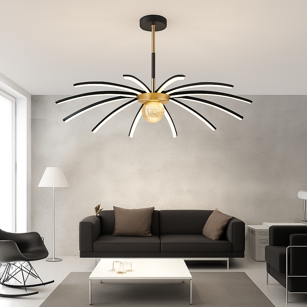 Nordique décor à la maison salle à manger suspension lumières éclairage intérieur plafonnier suspension lustre lampes pour salon - vue 4 sur 9