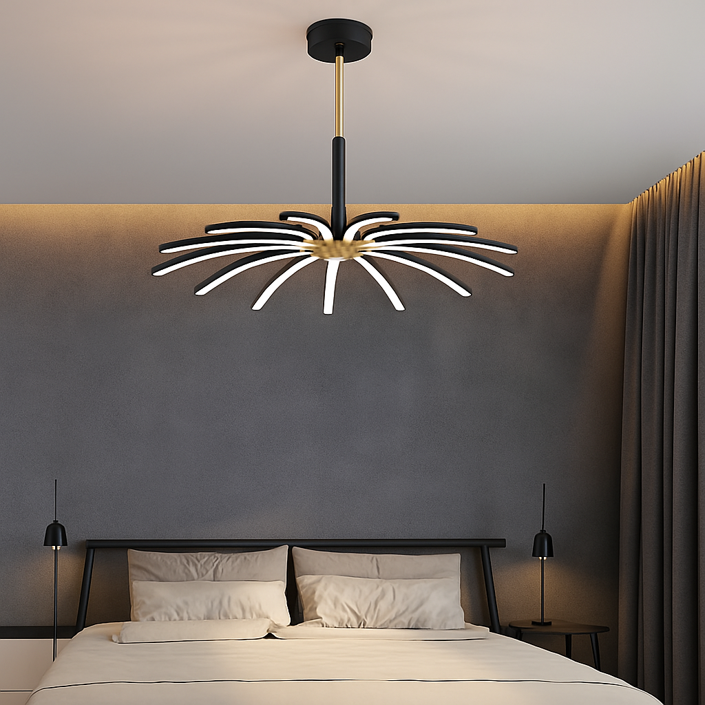 Nordique décor à la maison salle à manger suspension lumières éclairage intérieur plafonnier suspension lustre lampes pour salon - vue 6 sur 9