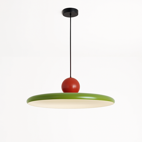 Nordique LED Suspension Lumière Crème Vent Soucoupe Volante Lampes Pour Salon Chambre Chevets Restaurant Hôtel Éclairage Intérieur