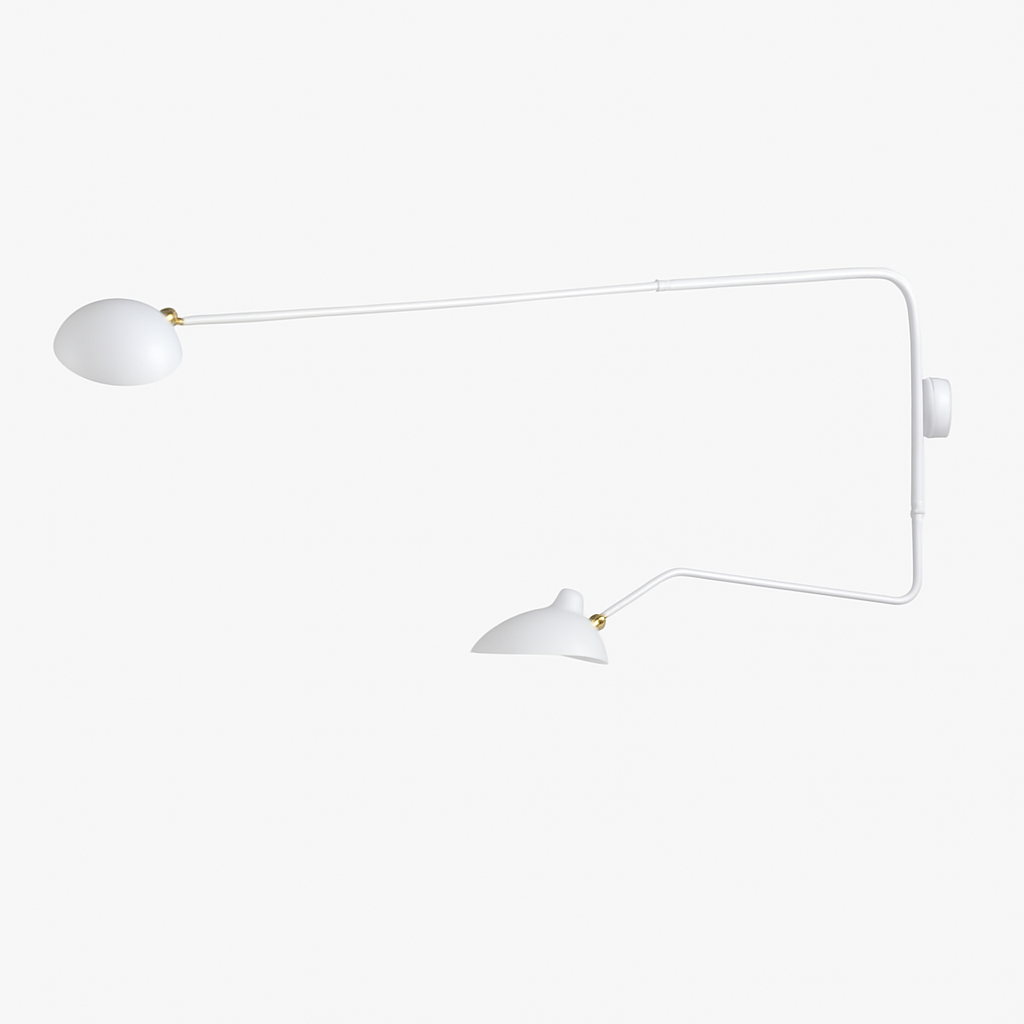 Nordique moderne minimaliste applique murale salon étude chambre chevet lecture lampe à LED bras Long réglable éclairage décoration - vue 18 sur 18